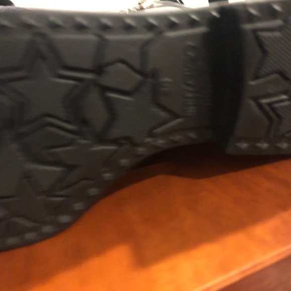 JIMMY CHOO TPU Rubber Edith JC Rain Boots Black - Picture 8 of 8